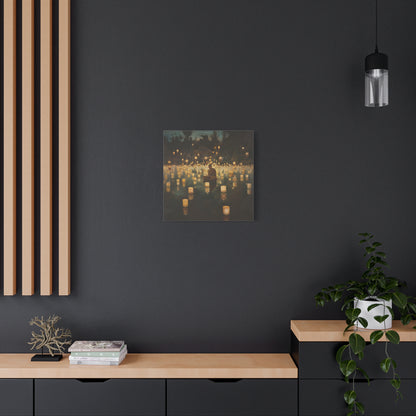 Silent Flames Canvas Print