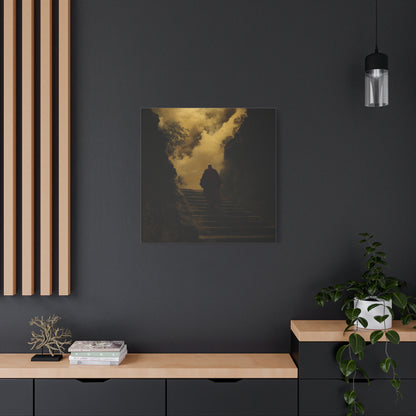 Path of Shadows Canvas Print