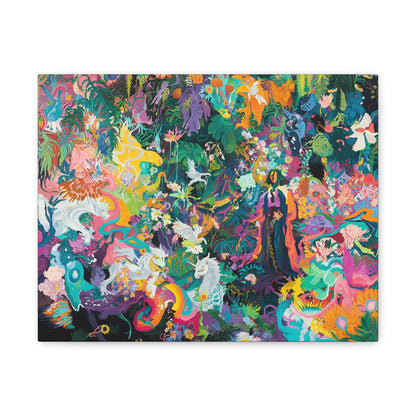 Balance of Blossom Canvas Print