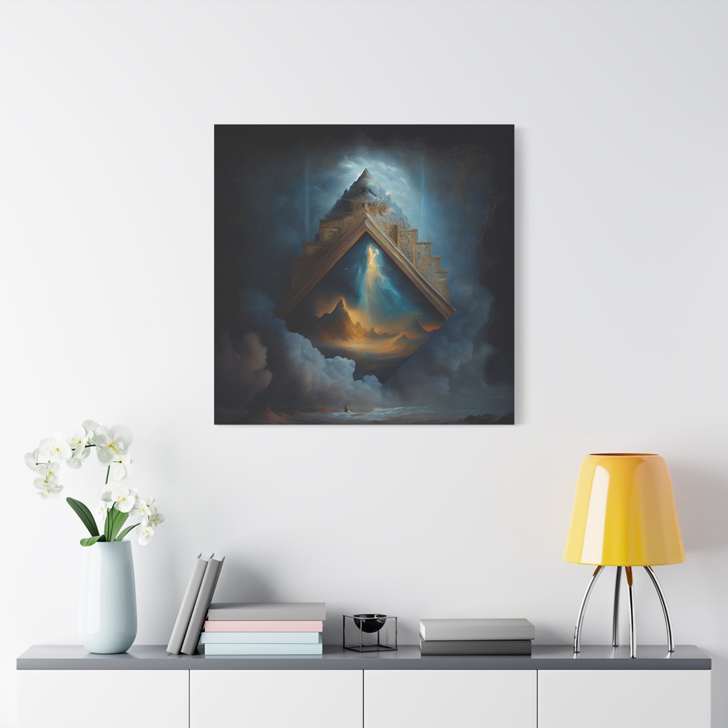 Mountain's Heart Canvas Print