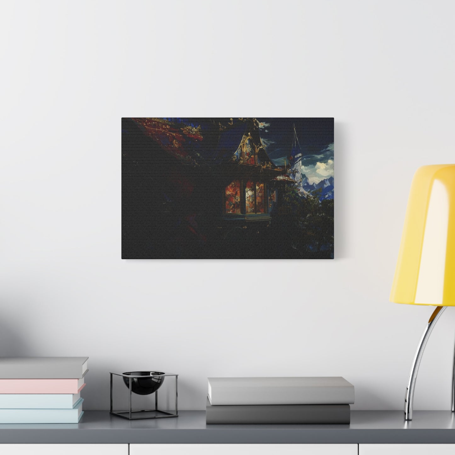 The Gilded Lament Canvas Print