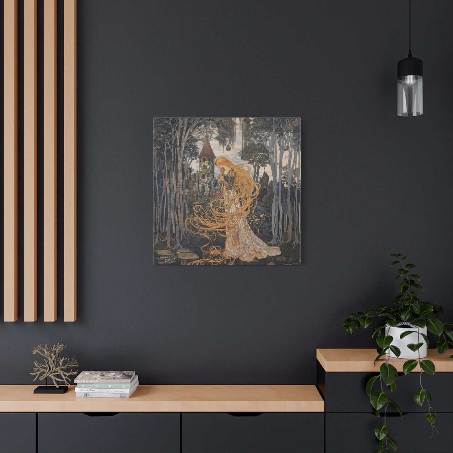 Solitude's Realm Canvas Print