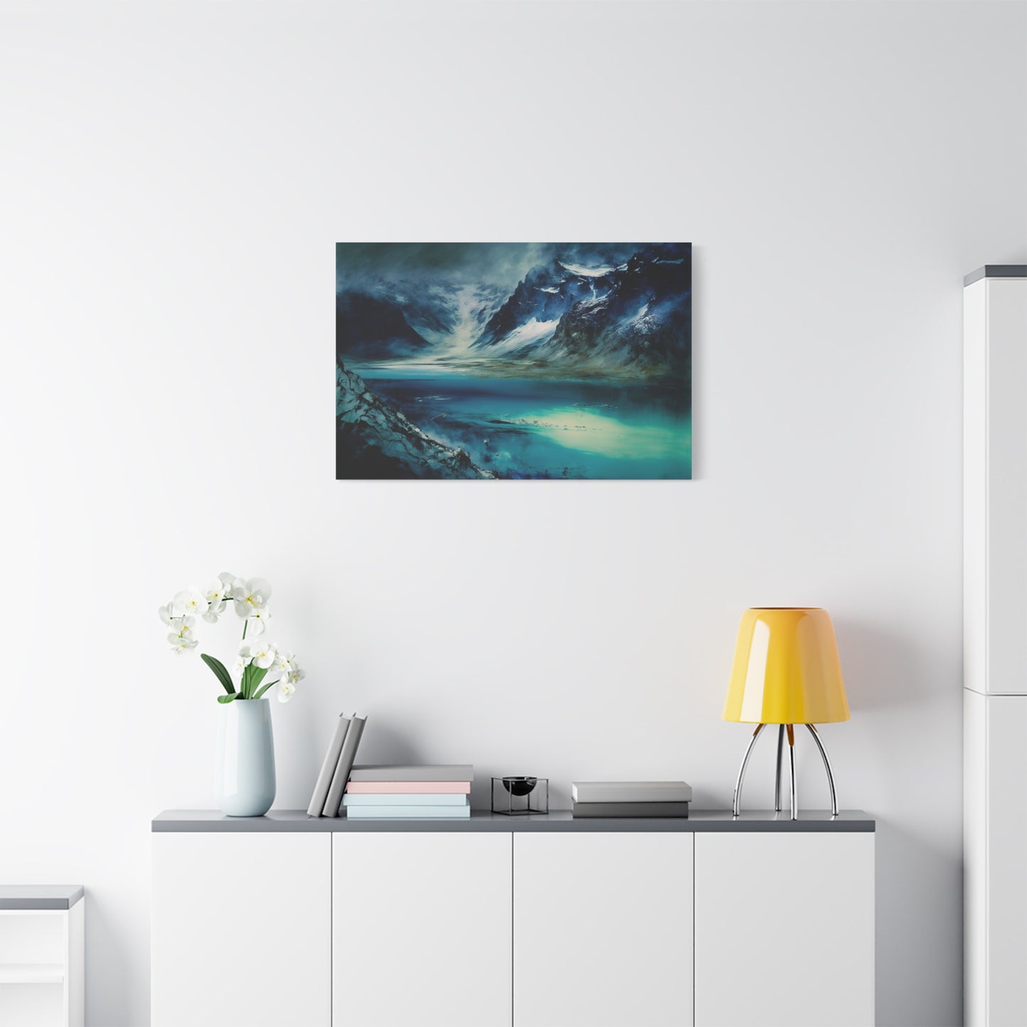 The Balance of Ice Canvas Print