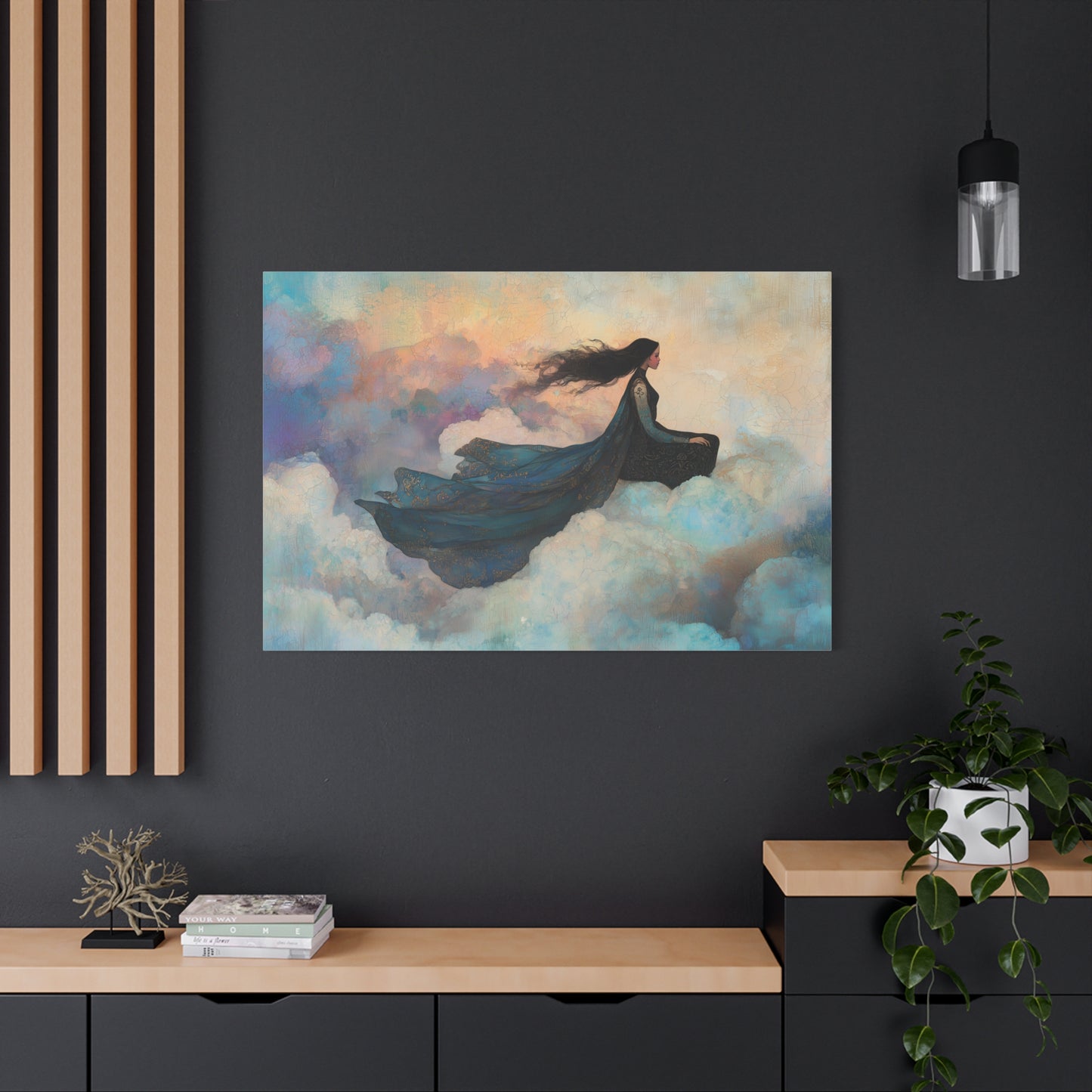 Dreamweaver's Ascent Canvas Print