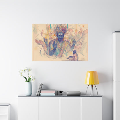 Silent Worship Canvas Print