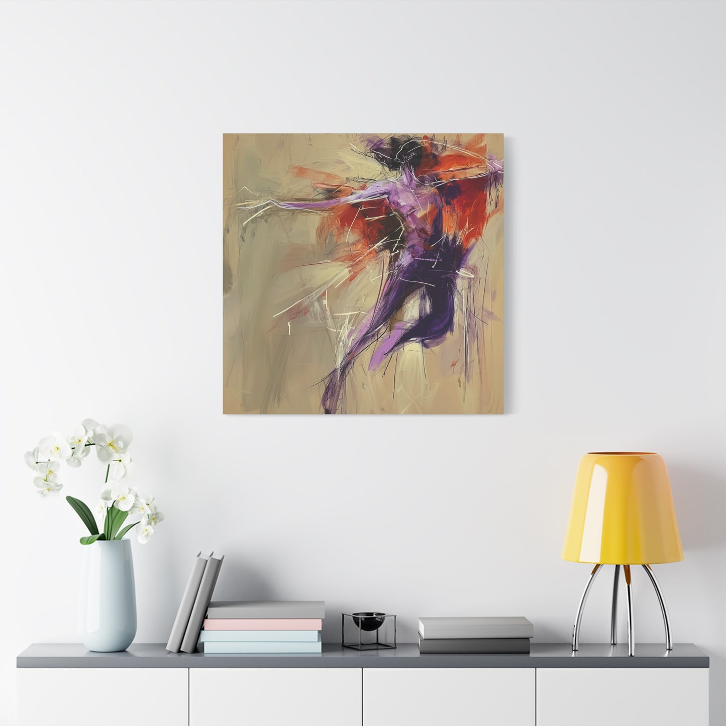 The Dancer's Dream Canvas Print