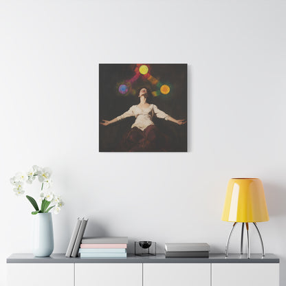 Balance of Spheres Canvas Print