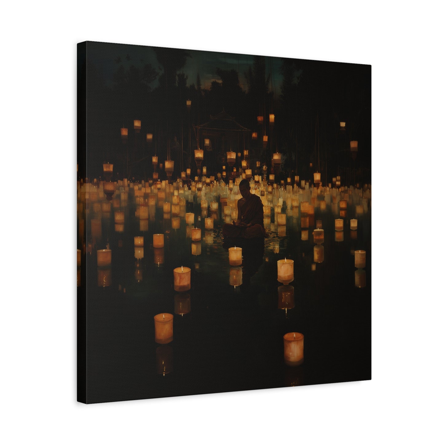 Whispering Lanterns Canvas Print