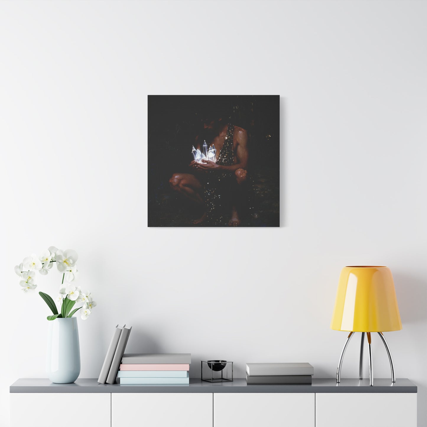 The Crystal Guardian Canvas Print