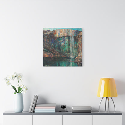 The Dreaming Cascade Canvas Print