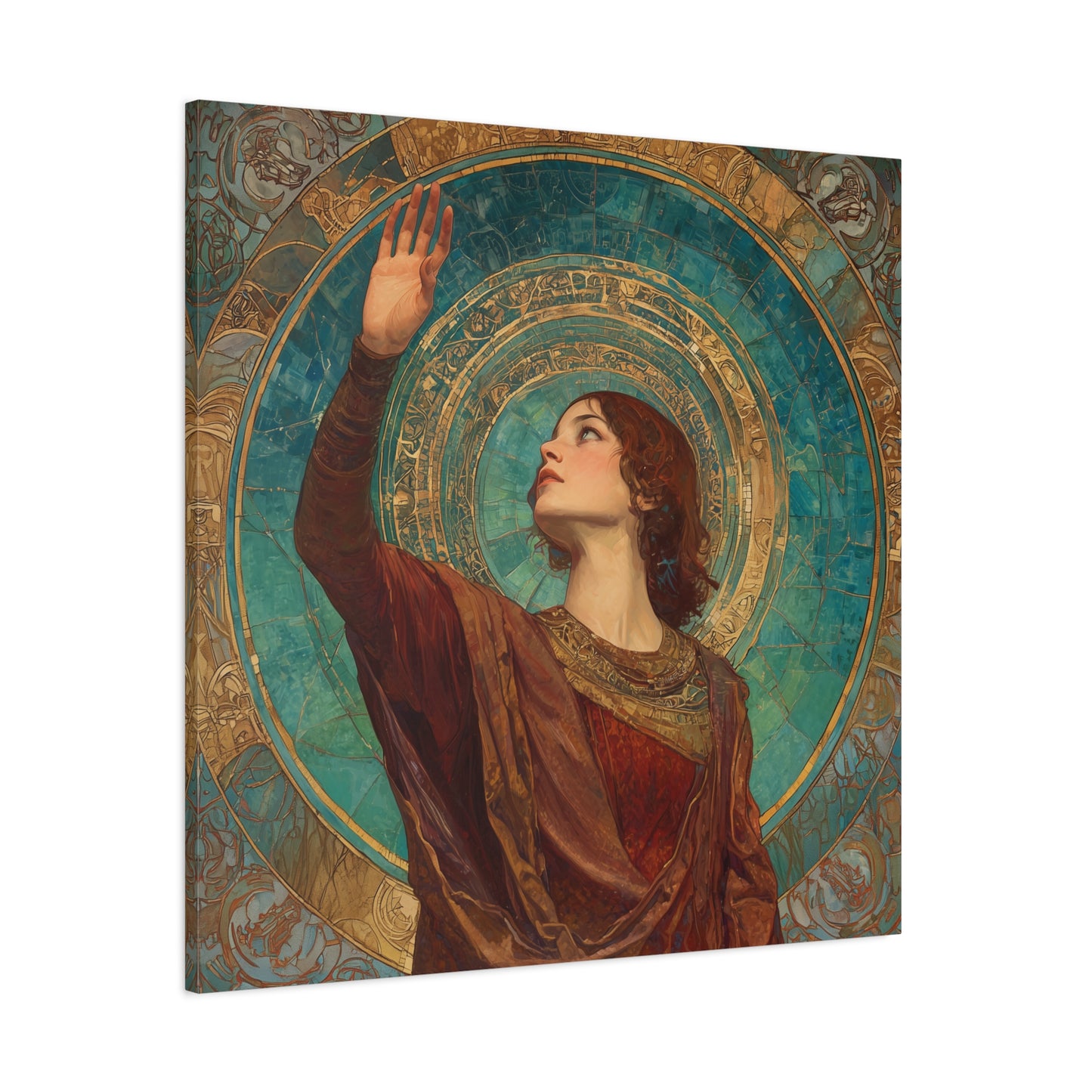 The Celestial Dance Canvas Print