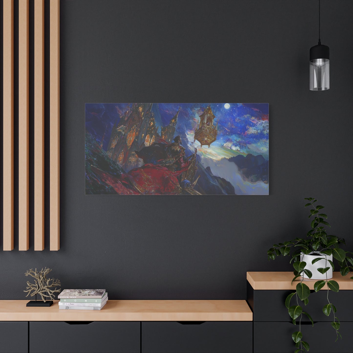 Eldritch Ascension Canvas Print