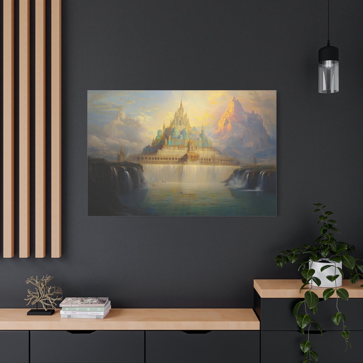 Valinor's Ascent Canvas Print