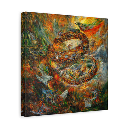 The Phoenix Rings Canvas Print