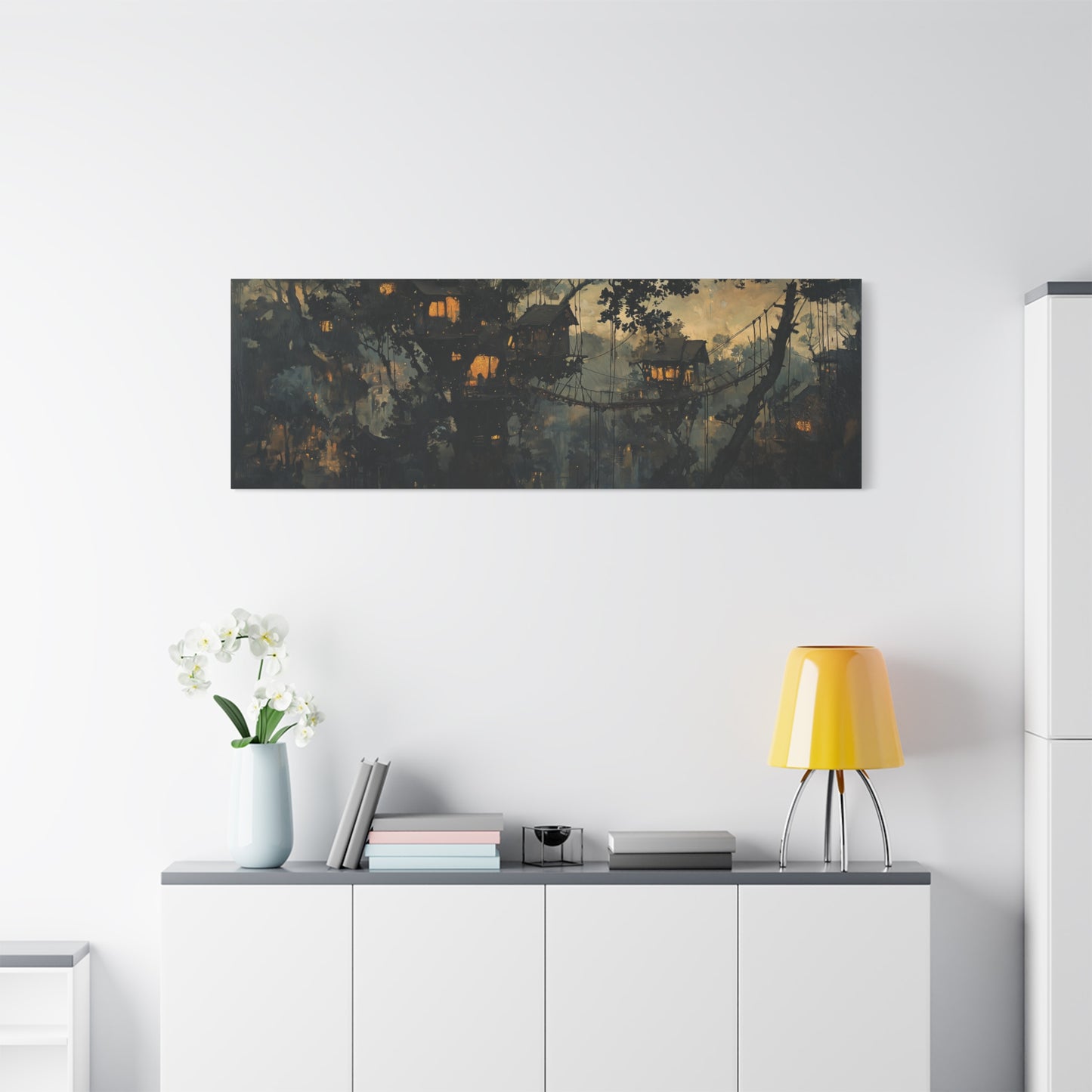 Balance of Night Canvas Print