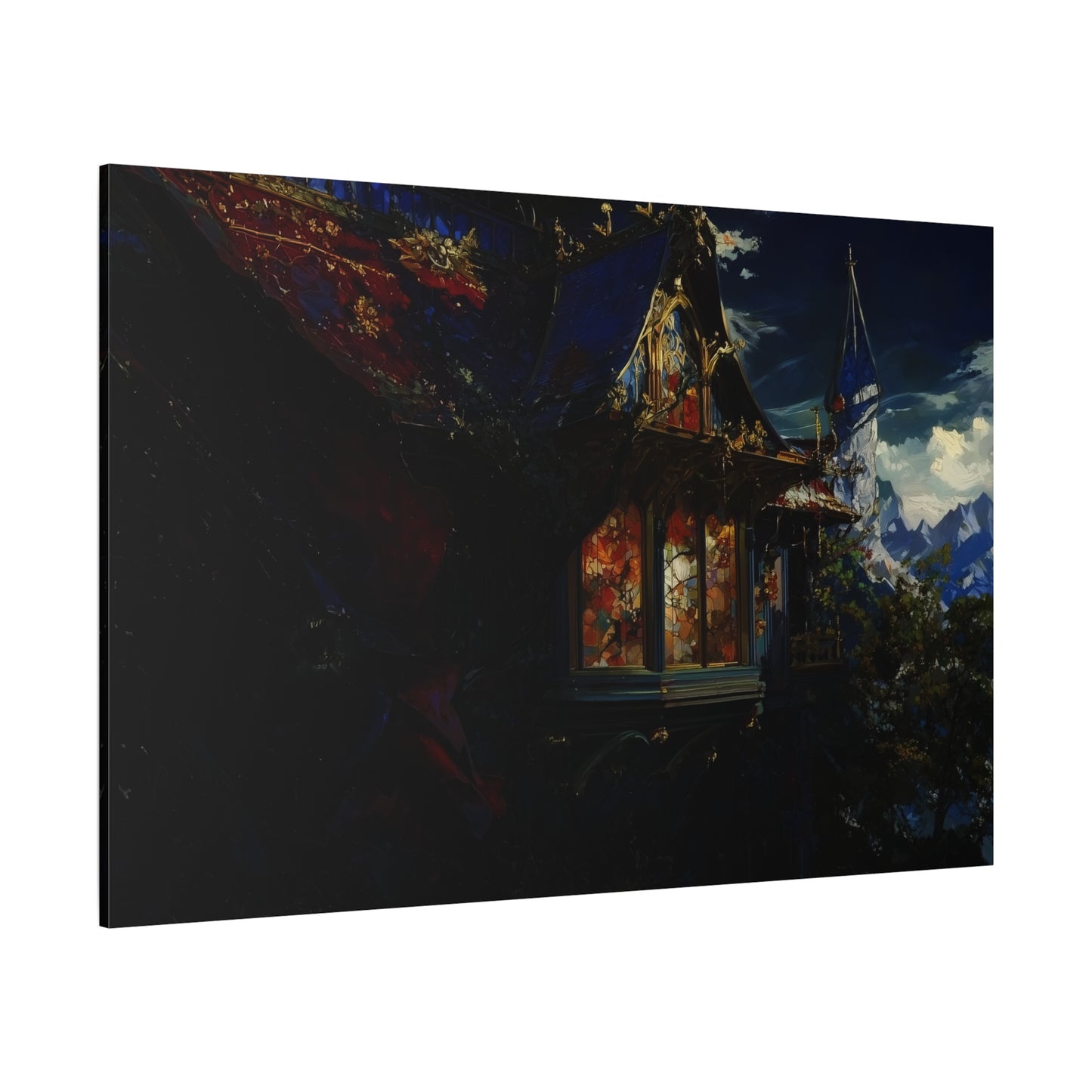 The Gilded Lament Canvas Print