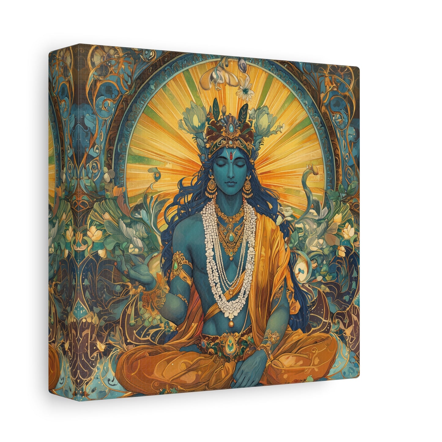 Sunlit Silence Canvas Print