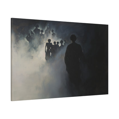 Darkened Path Canvas Print