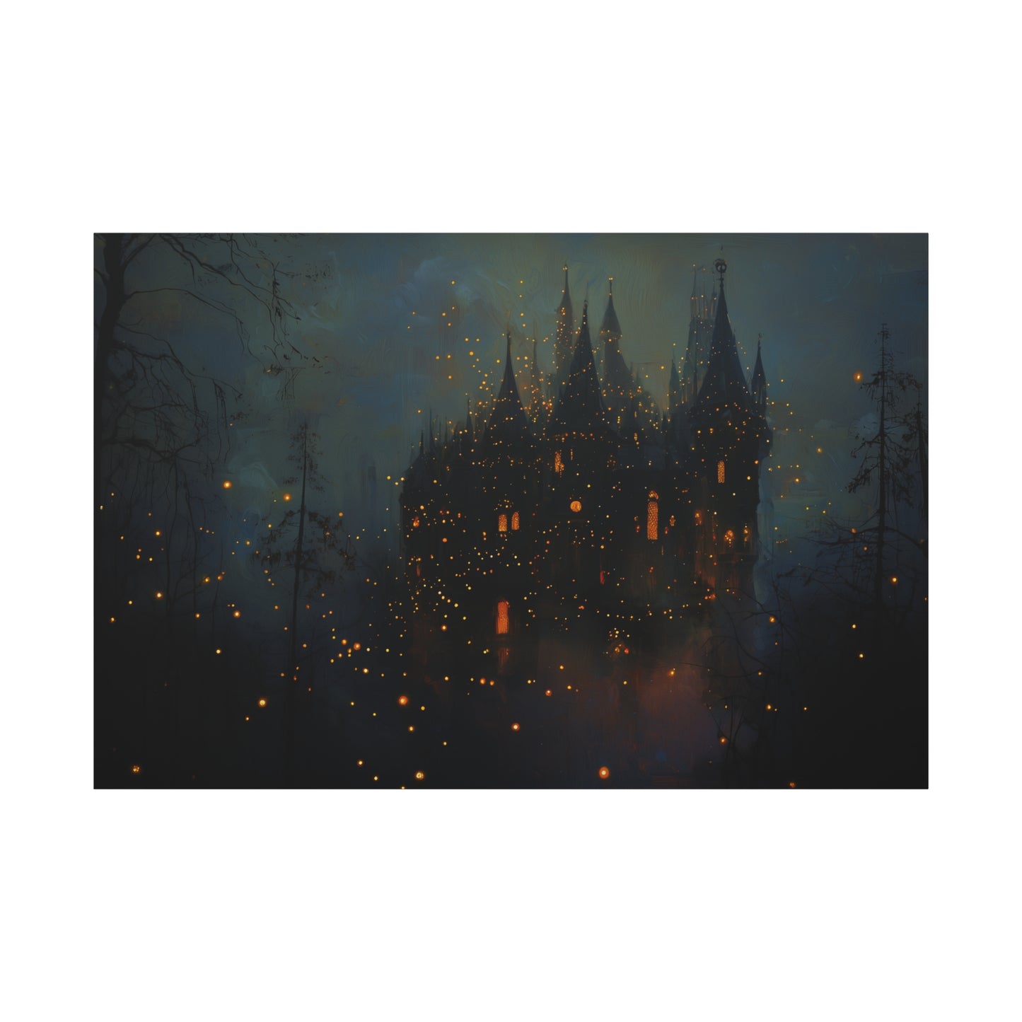 The Lurking Citadel Canvas Print