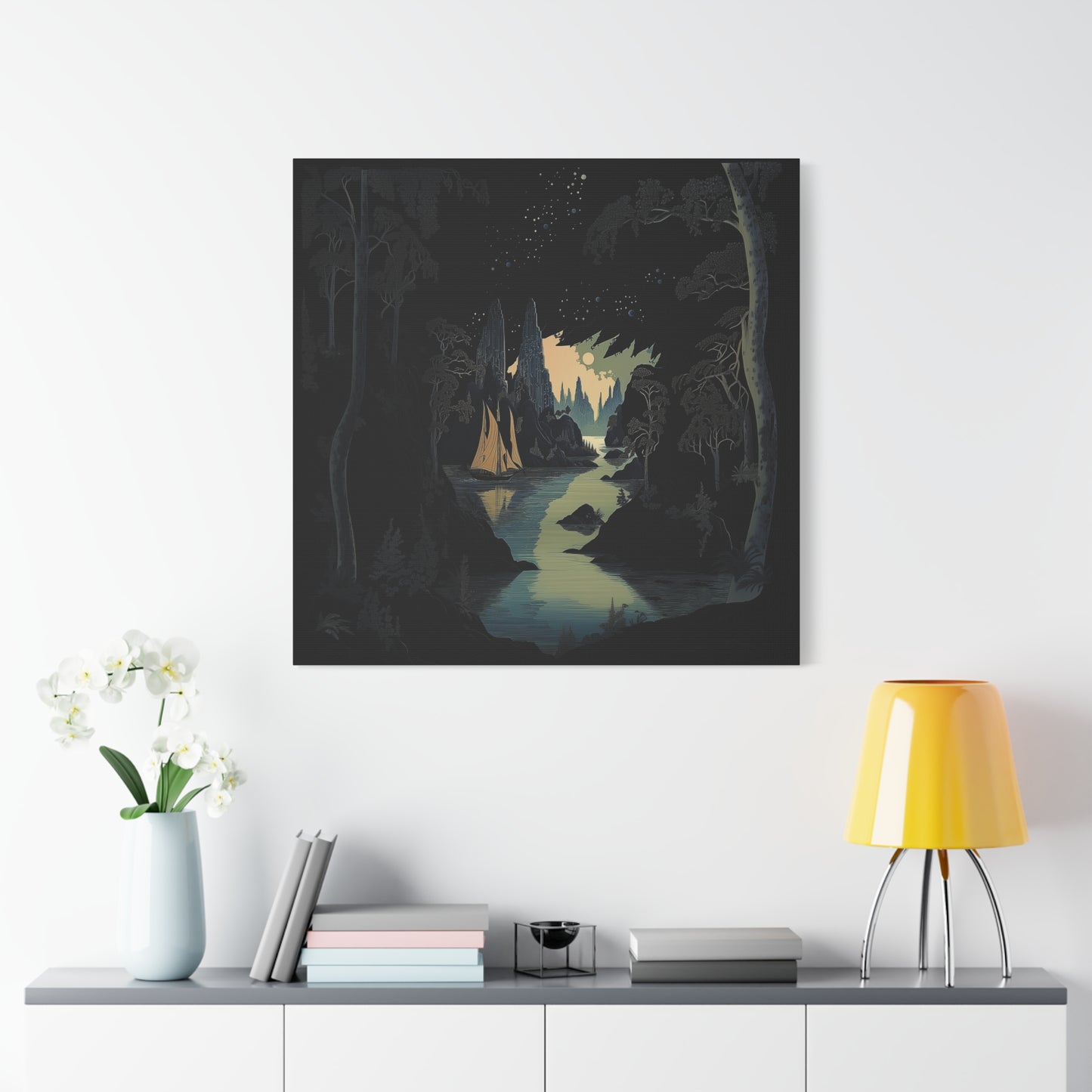 Shores of Eldamar Canvas Print