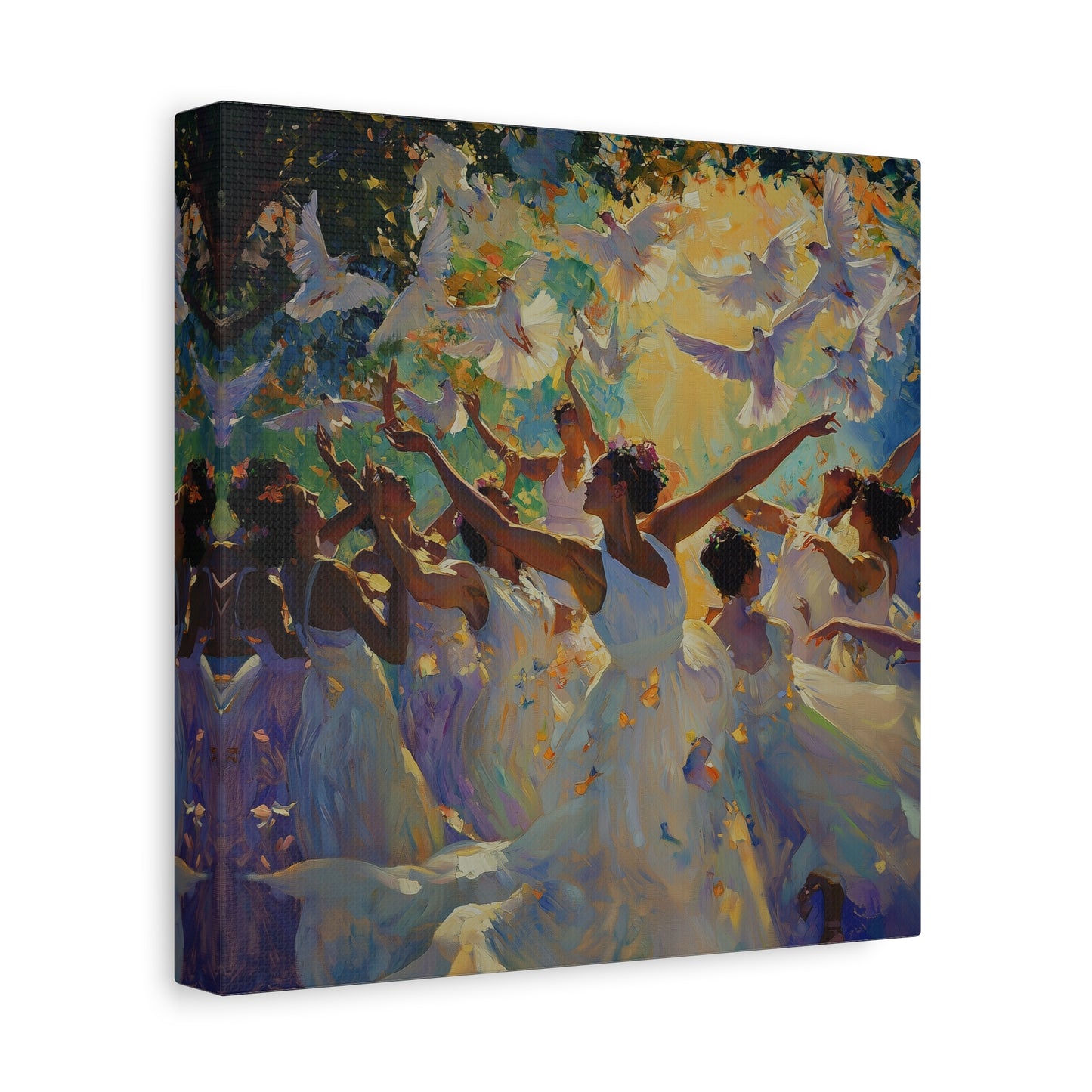 The Dance of Dreams Canvas Print