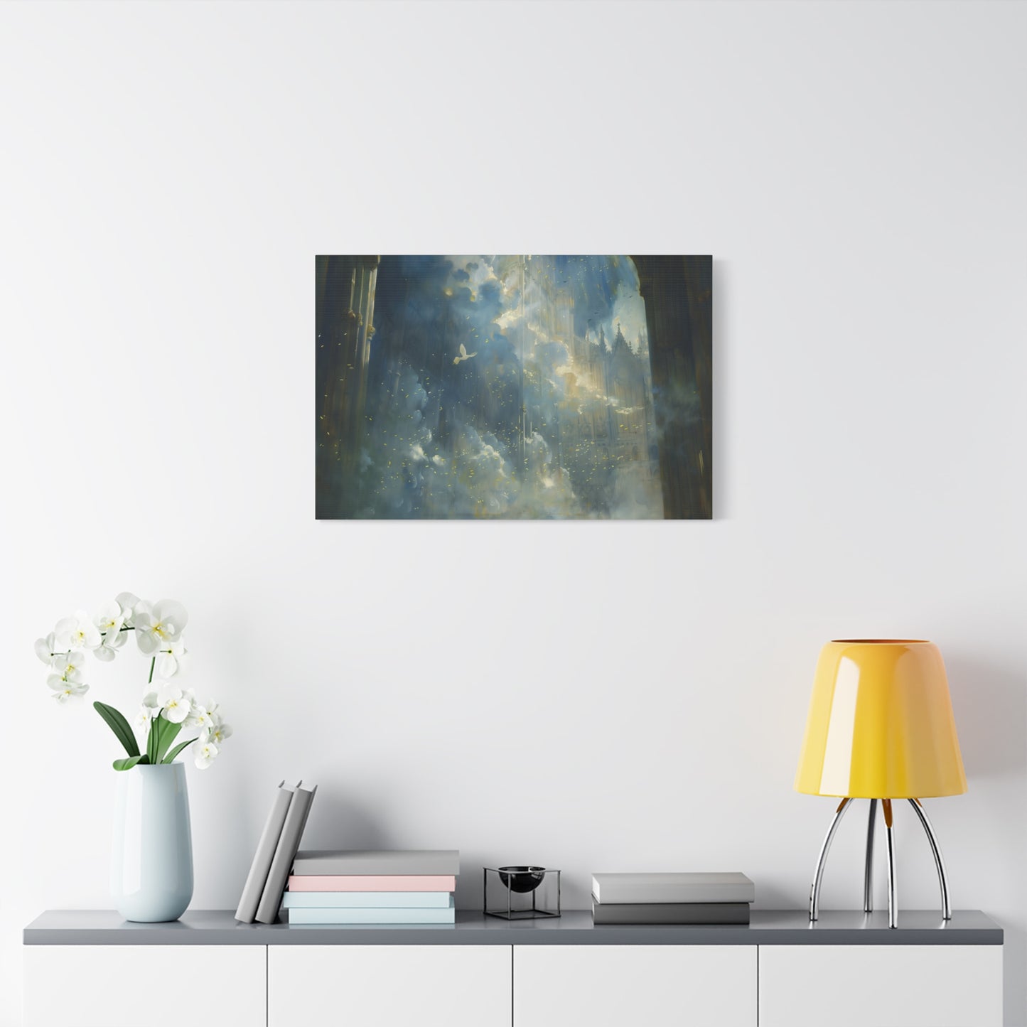 Aetherial Citadel Canvas Print