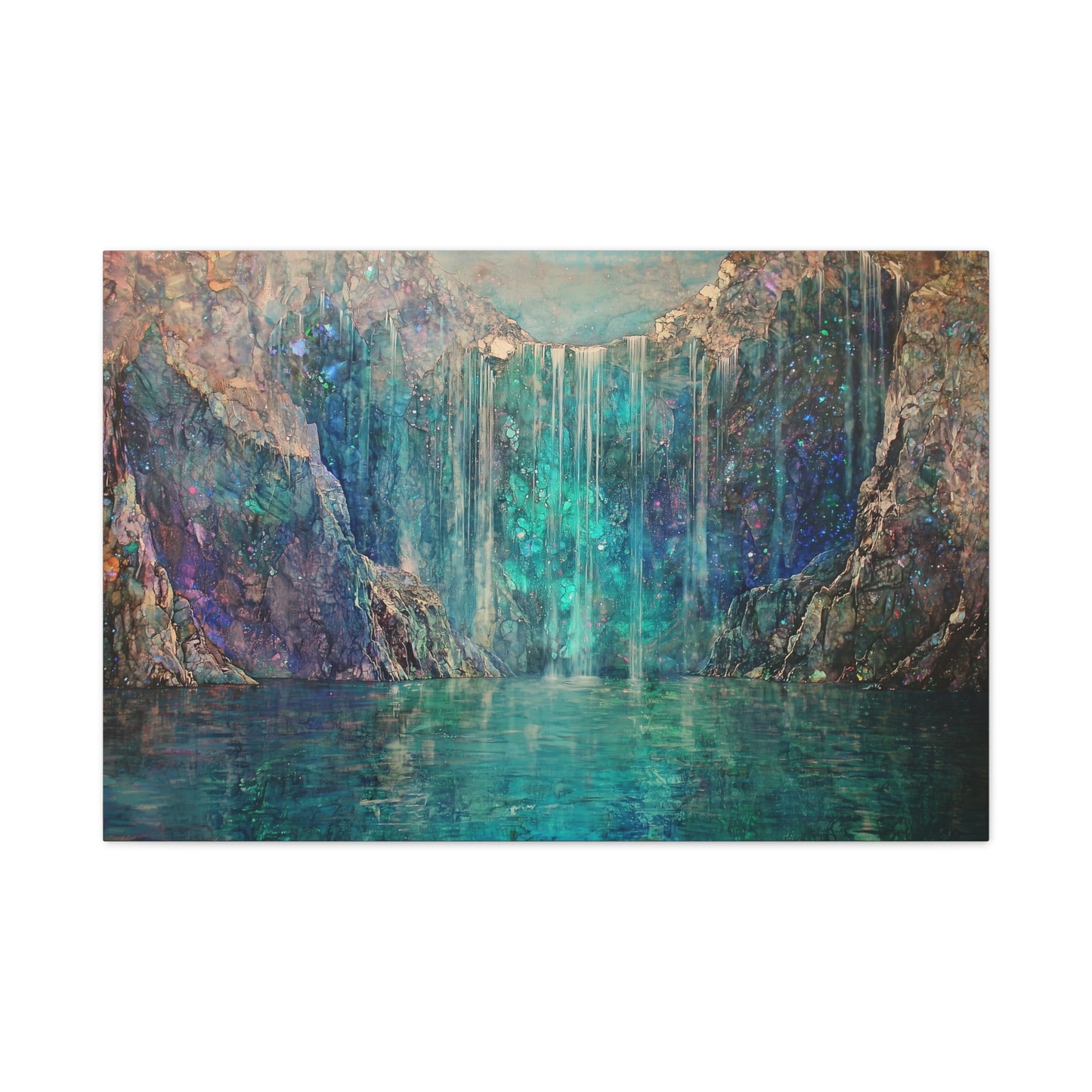 Falling Silence Canvas Print