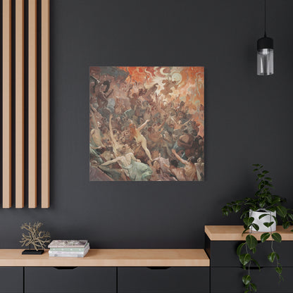 The Balance Unraveled Canvas Print