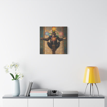 Primate Essence Revealed Canvas Print