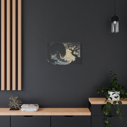 The Night's Lore Canvas Print