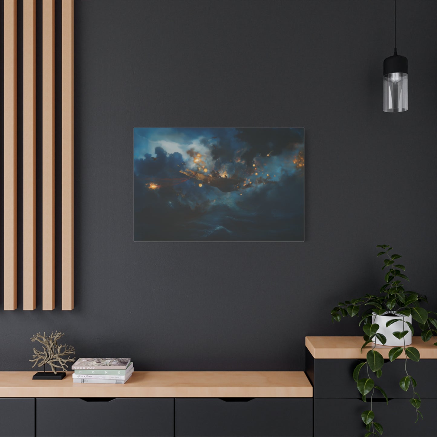 Eldritch Skies Canvas Print