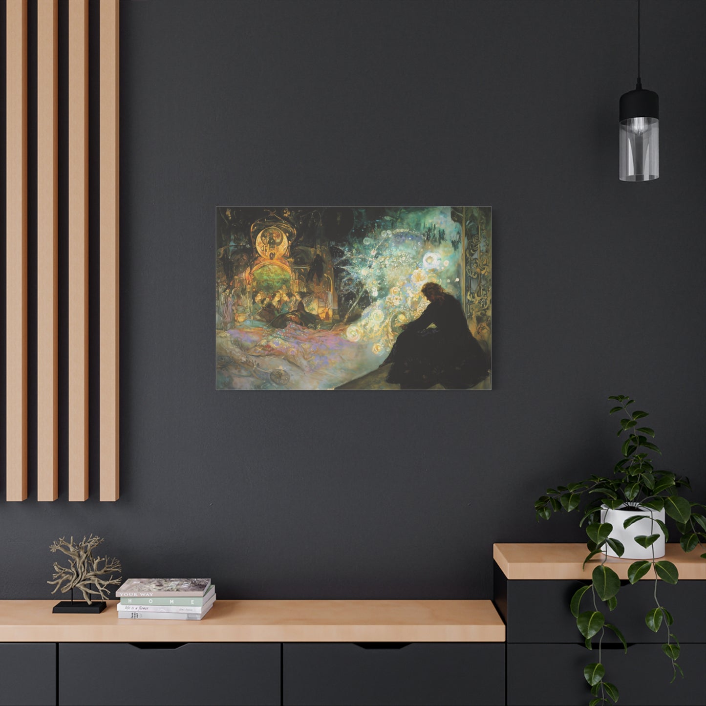 Enchanted Hall Canvas Print