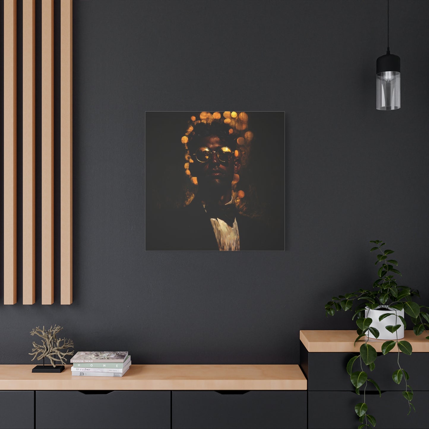 The Gaze Beyond Canvas Print