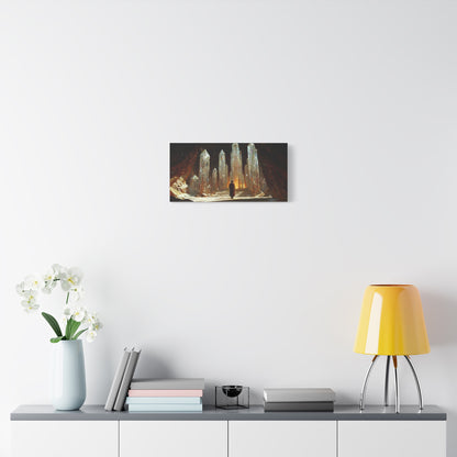 Shards of Starlight Canvas Print