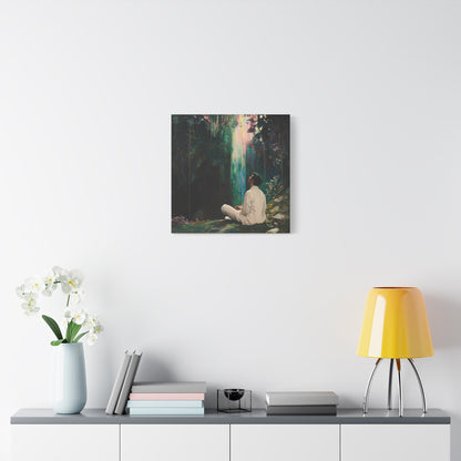 Whisperer in the Shade Canvas Print