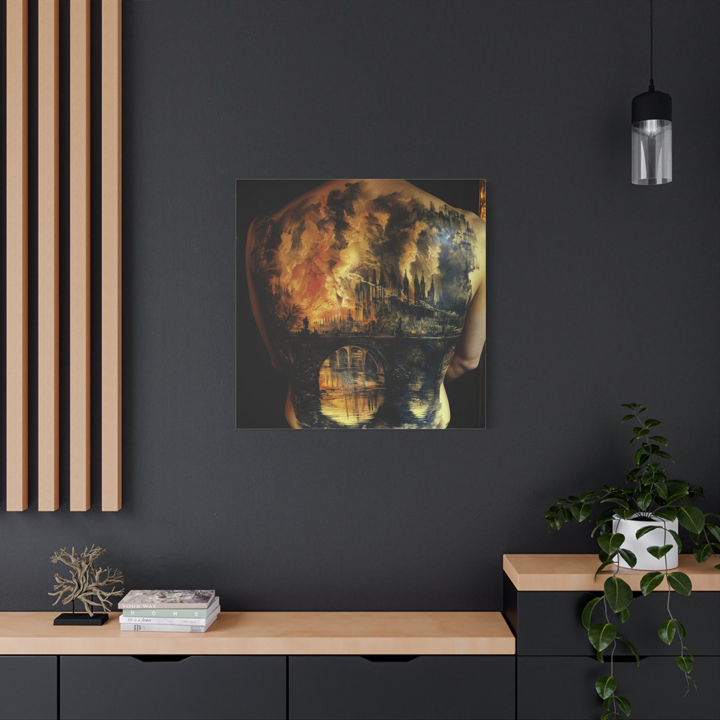 The Balance of Light Canvas Print