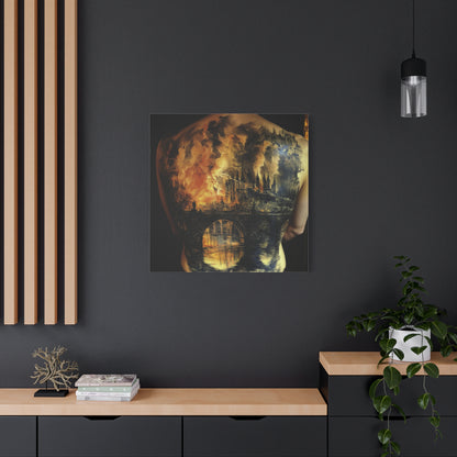 The Balance of Light Canvas Print