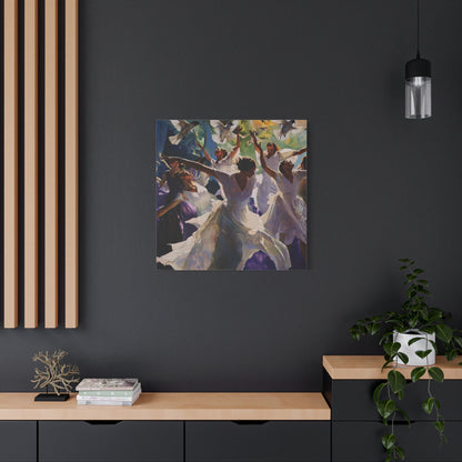 Reaching for the Infinite Canvas Print