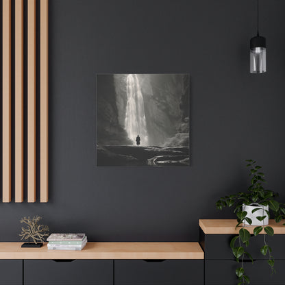 The Silent Fall Canvas Print