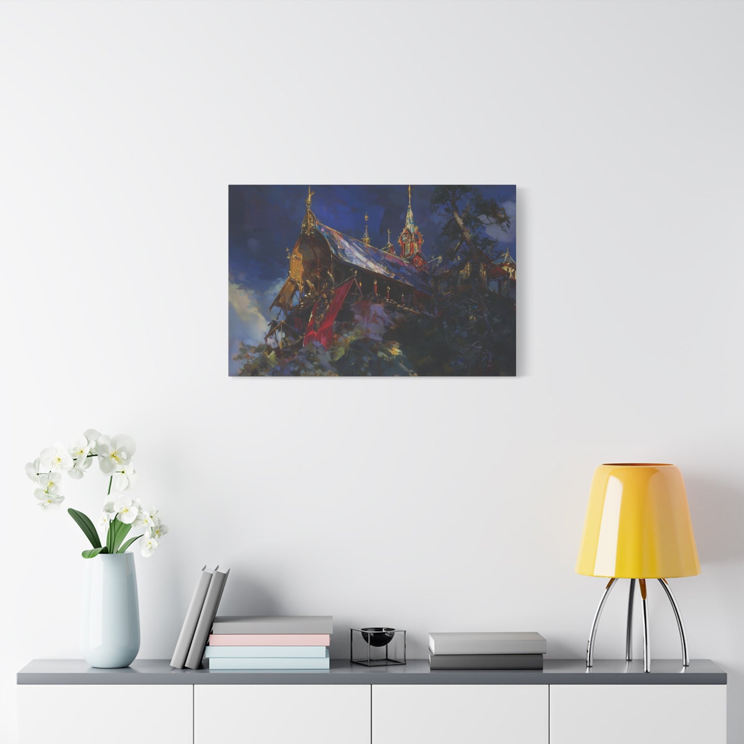 Noble Stronghold Canvas Print