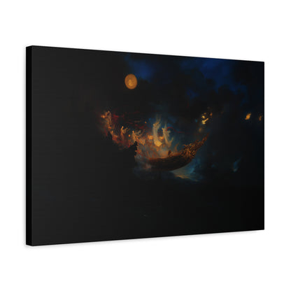 Night's Emissaries Canvas Print