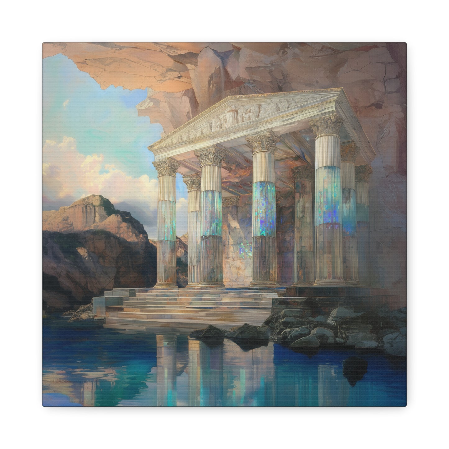 Echoes of Dreamstone Canvas Print