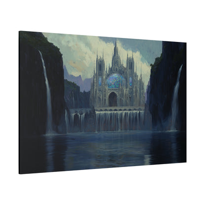 The Abyssal Citadel Canvas Print