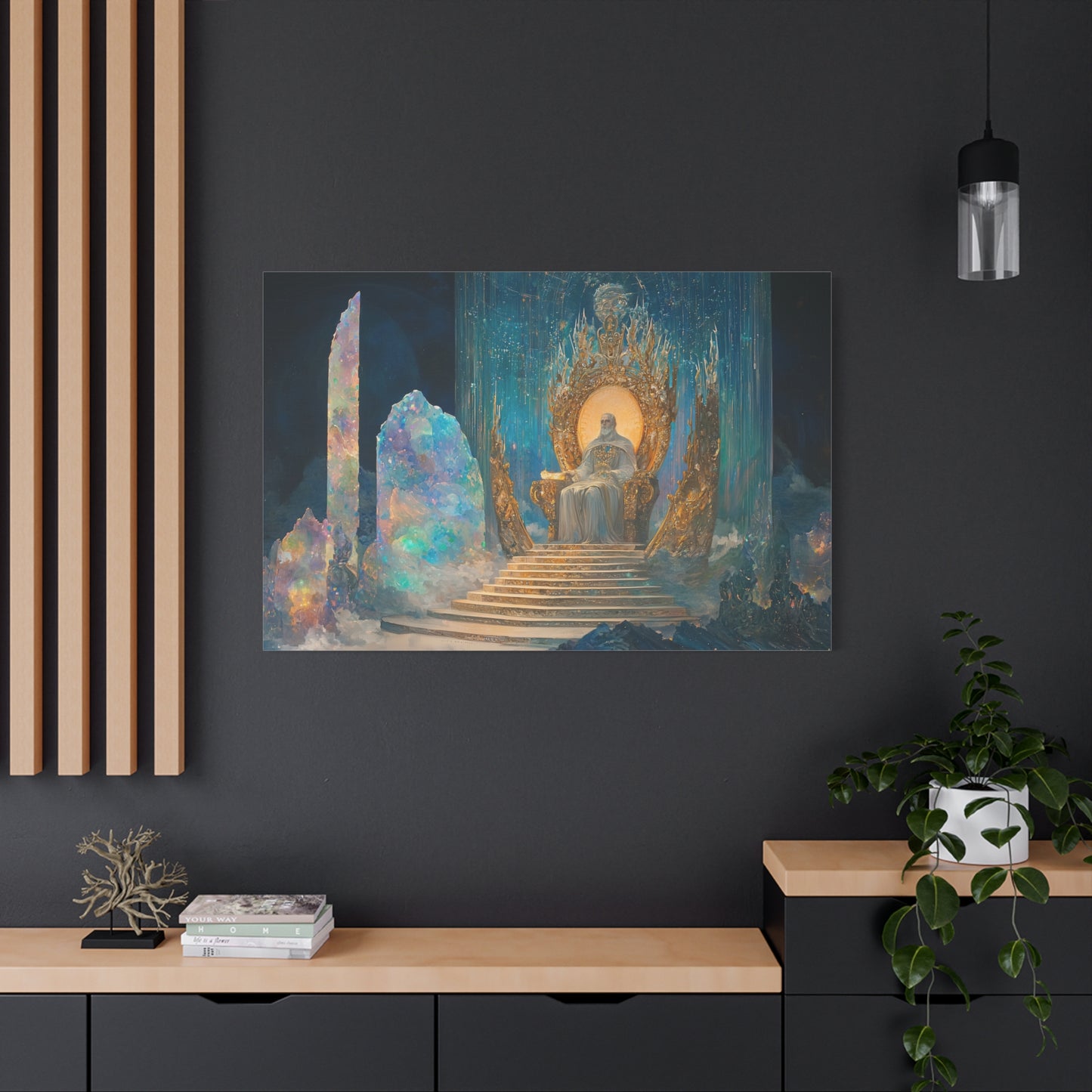 Throne of Arda Canvas Print