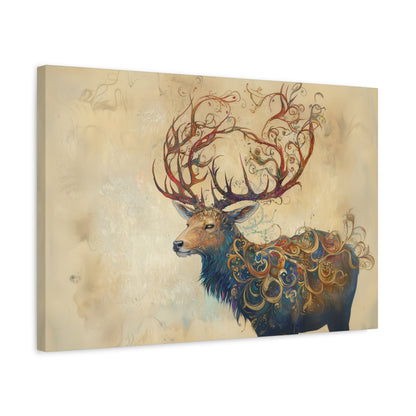 Elk of Eldar Canvas Print