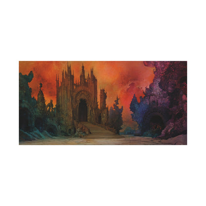 Towers of Eldoria Canvas Print