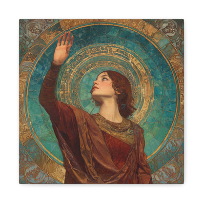 The Celestial Dance Canvas Print