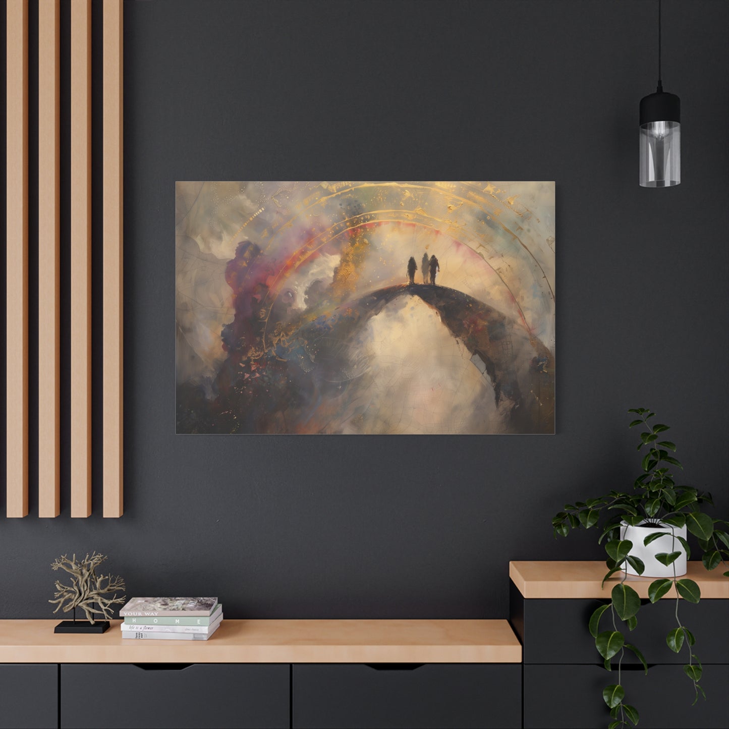 Two Beyond Veil Canvas Print