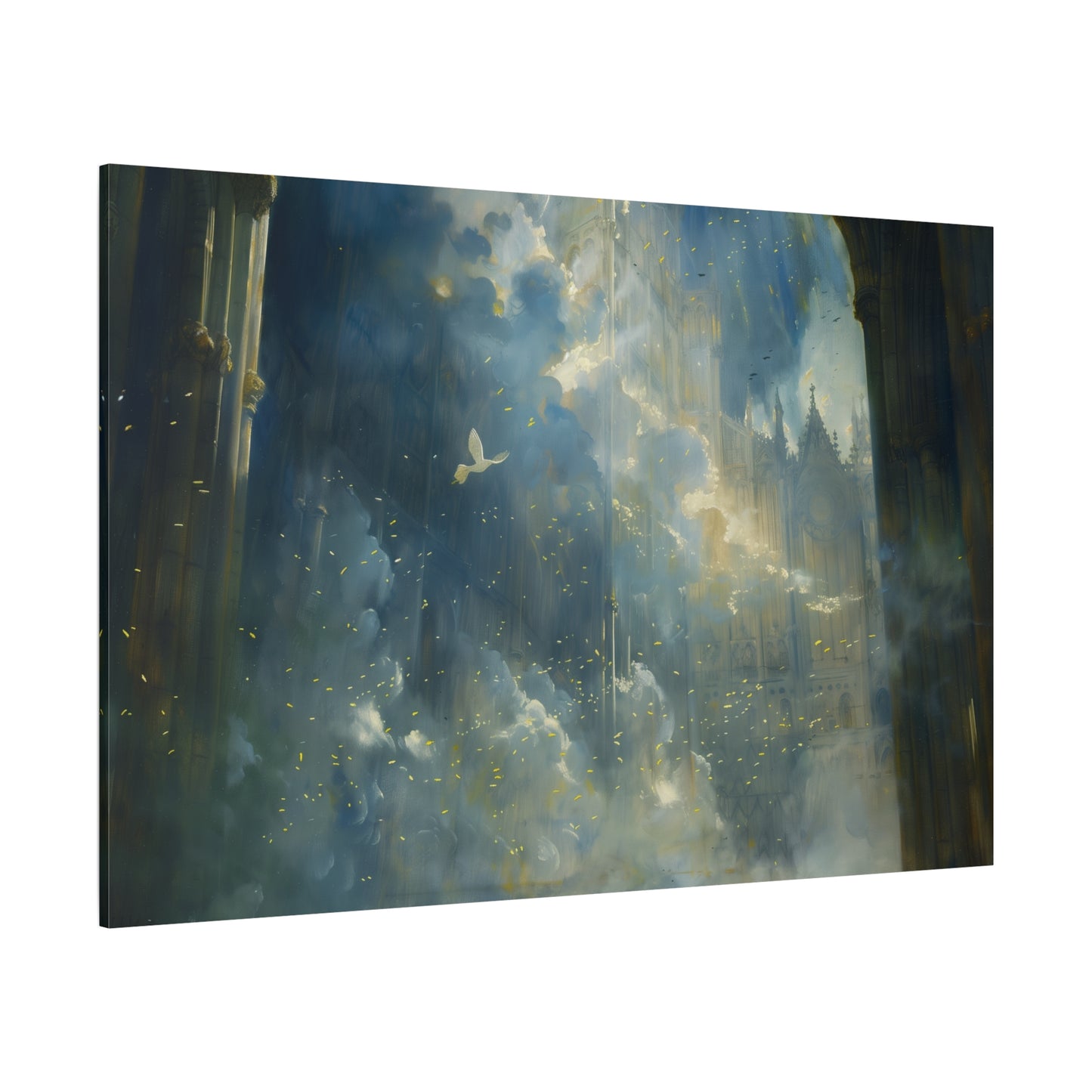 Aetherial Citadel Canvas Print