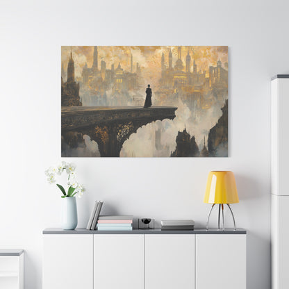 The Golden City Canvas Print